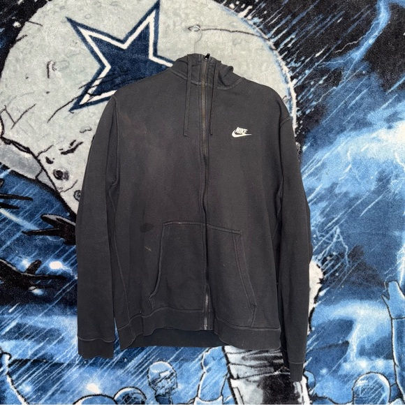 Nike Black Zip-Up Jacket - Picture 1 of 5